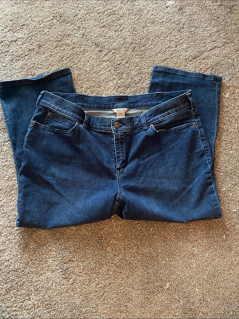 Duluth Jean capri 16w